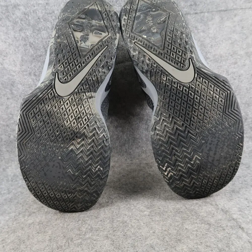 Nike Shoes Mens 10 Air Max Infuriate Sneakers Basketball Athletic Trainer Grey